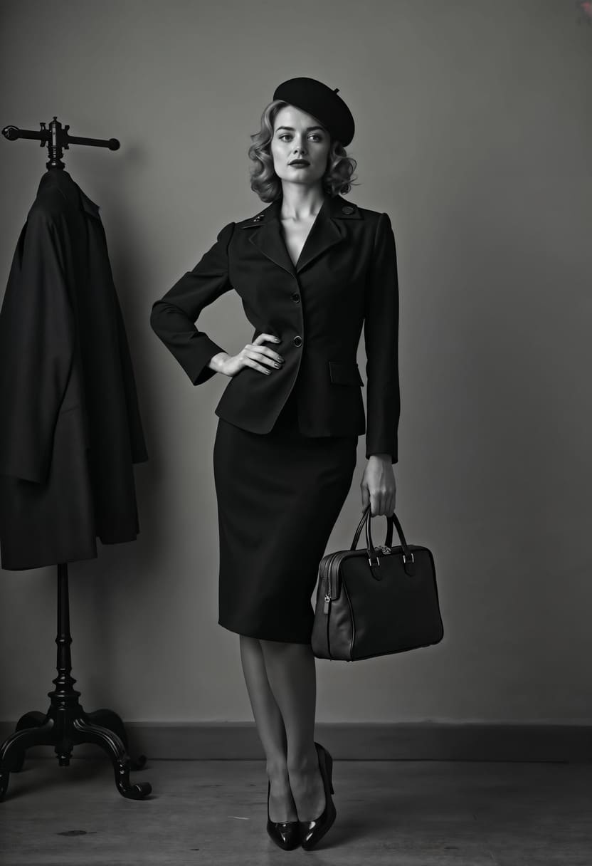 Винтажная одежда и ретро стиль